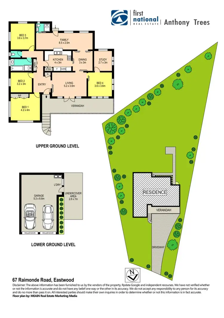 Floorplan of Homely house listing, 67 Raimonde Street, Eastwood NSW 2122