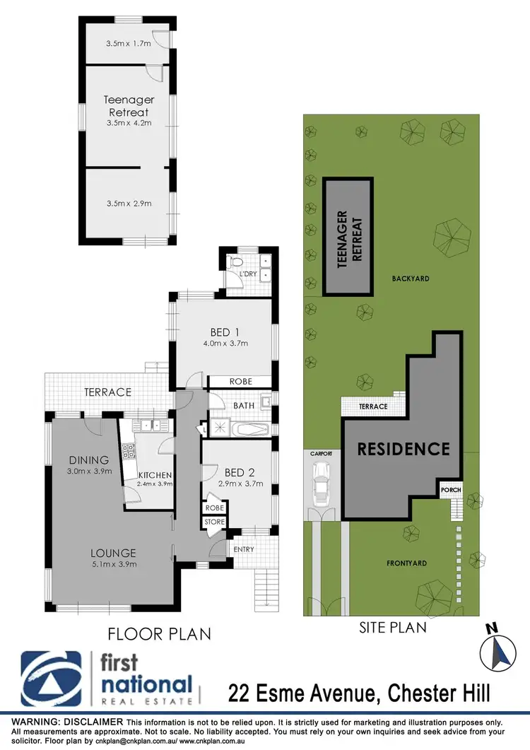 Floorplan of Homely house listing, 22 Esme Avenue, Chester Hill NSW 2162