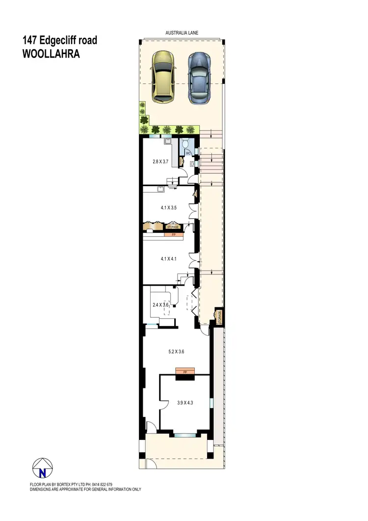 Floorplan of Homely house listing, 147 Edgecliff Road, Woollahra NSW 2025
