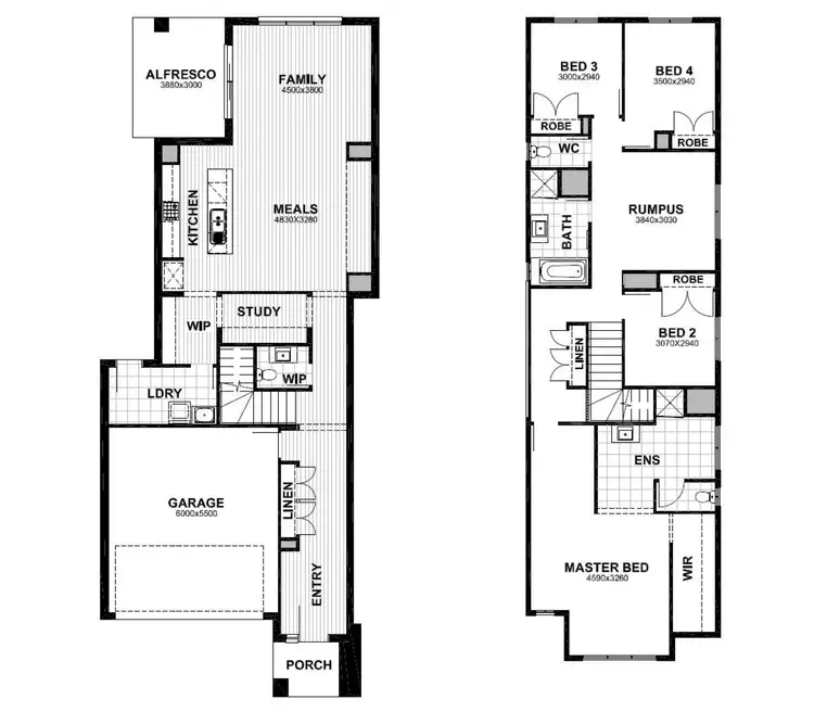 Floorplan of Homely house listing, LOT 2225 Leakes Road, Tarneit VIC 3029
