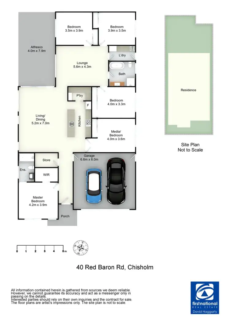 Floorplan of Homely house listing, 40 Red Baron Road, Chisholm NSW 2322