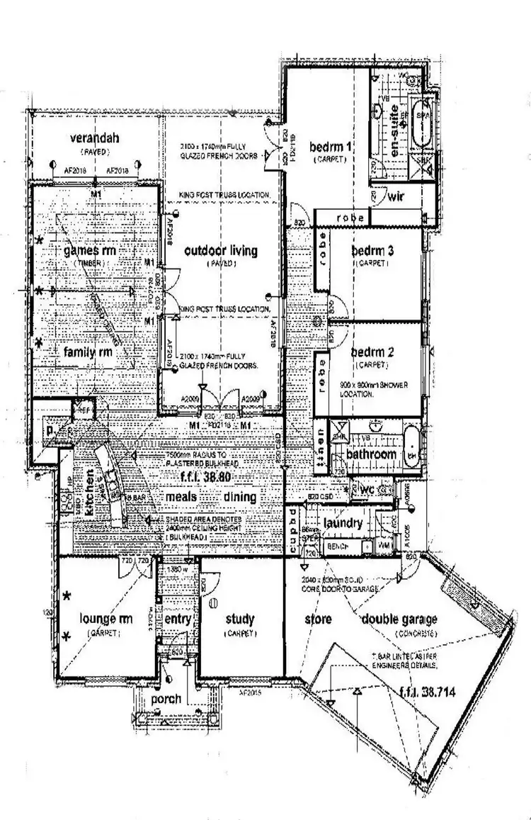 Floorplan of Homely house listing, 6 Peter-John Court, Mildura VIC 3500