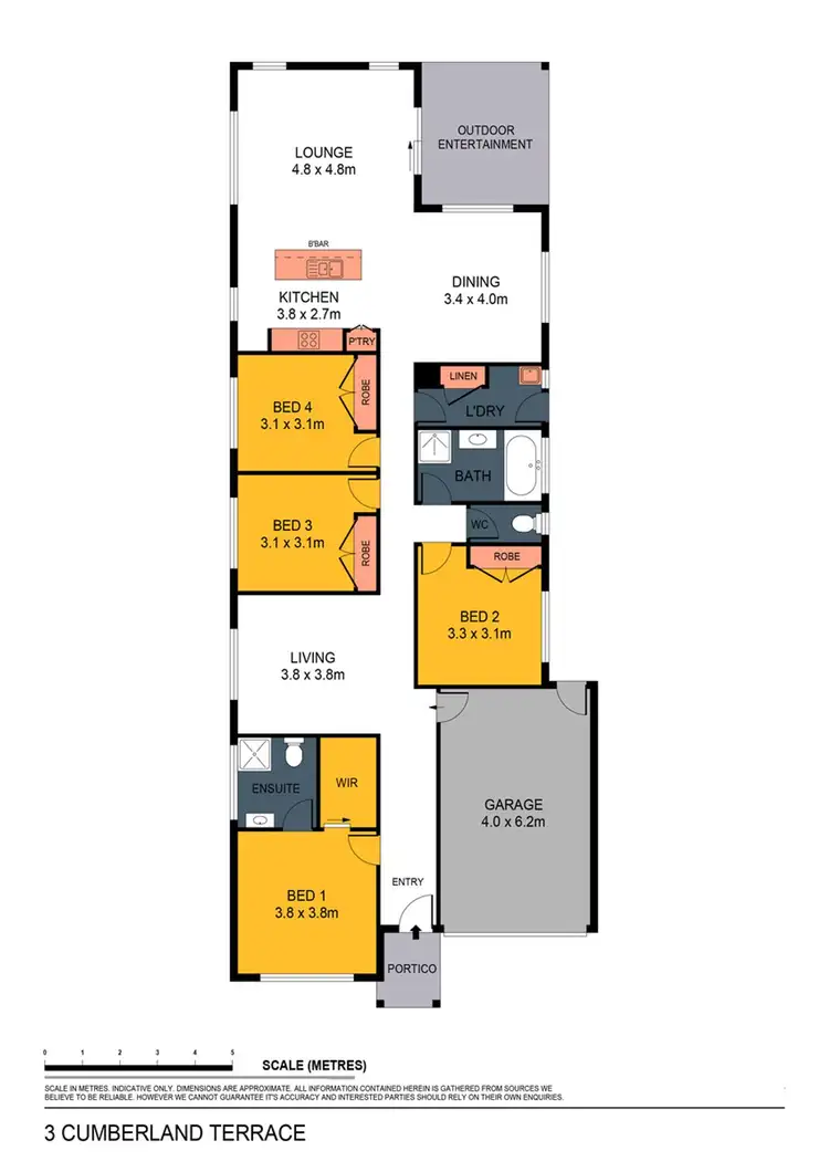 Floorplan of Homely house listing, 3 Cumberland Terrace, Strathfieldsaye VIC 3551