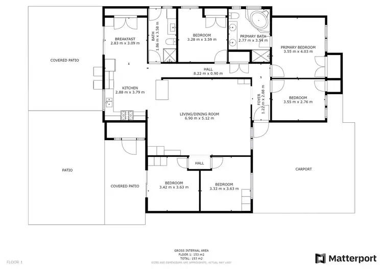 Floorplan of Homely other listing, 94 Walter Road East, Bassendean WA 6054