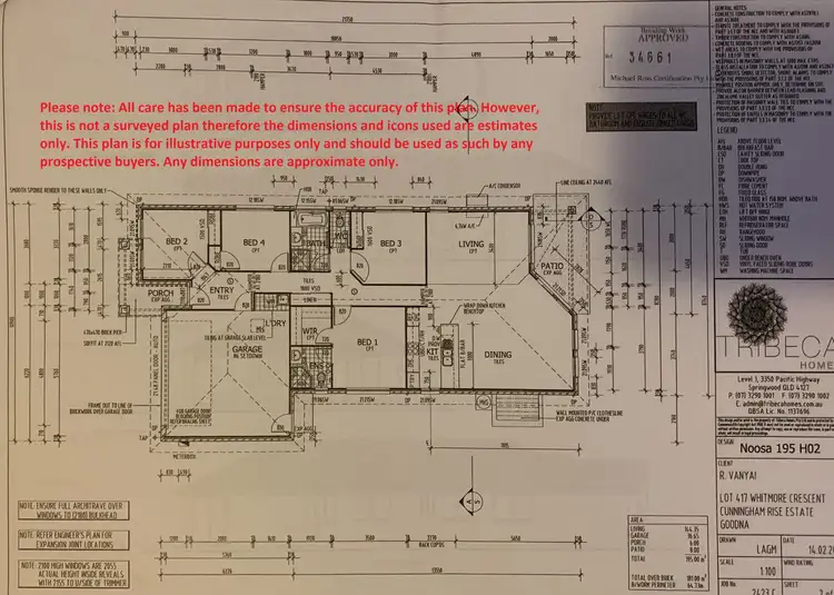 Floorplan of Homely house listing, 71 Whitmore Crescent, Goodna QLD 4300