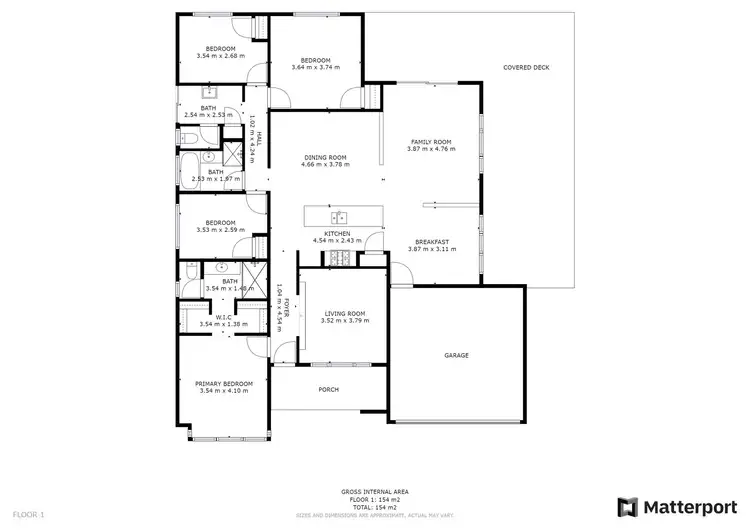 Floorplan of Homely house listing, 11 Hedlow Way, Ellenbrook WA 6069