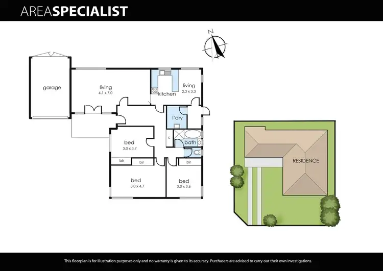 Floorplan of Homely house listing, 31 Oswald Street, Dandenong VIC 3175