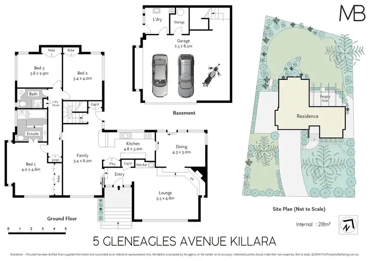 Floorplan of Homely house listing, 5 Gleneagles Avenue, Killara NSW 2071