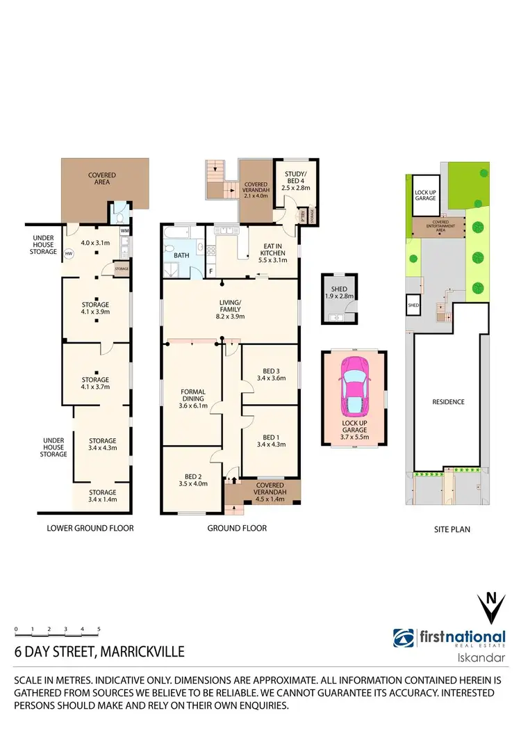 Floorplan of Homely house listing, 6 Day Street, Marrickville NSW 2204