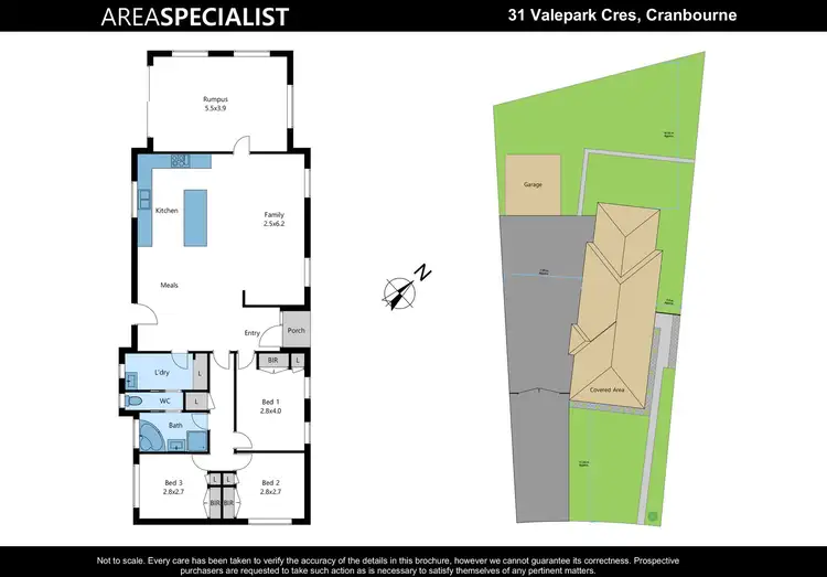 Floorplan of Homely house listing, 31 Valepark Crescent, Cranbourne VIC 3977