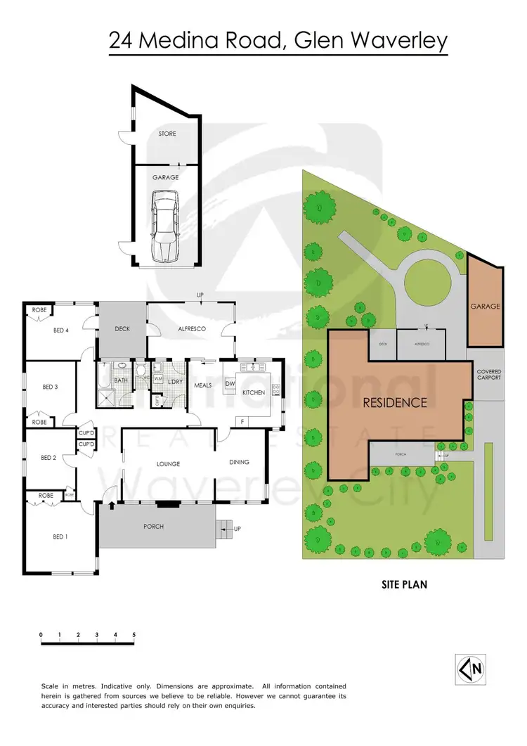 Floorplan of Homely house listing, 24 Medina Road, Glen Waverley VIC 3150