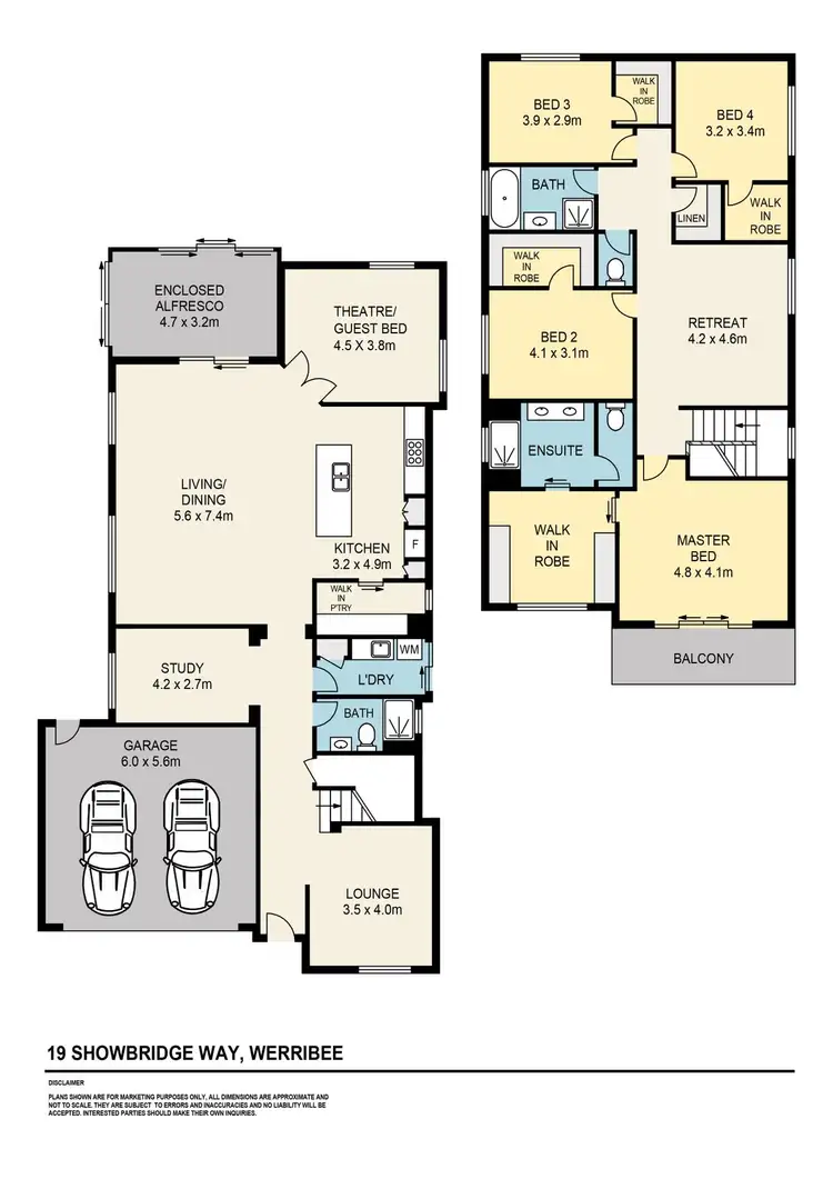 Floorplan of Homely house listing, 19 Showbridge Way, Werribee VIC 3030