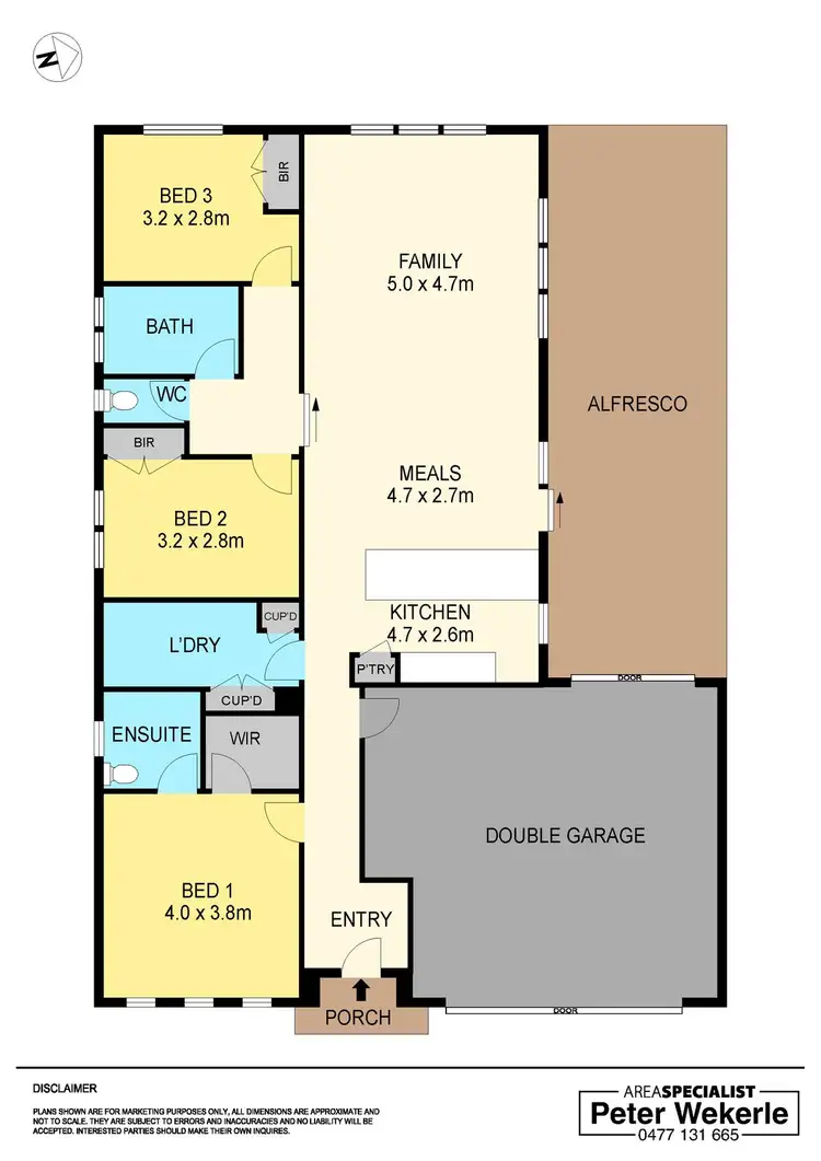 Floorplan of Homely house listing, 6 Sackville Street, Miners Rest VIC 3352