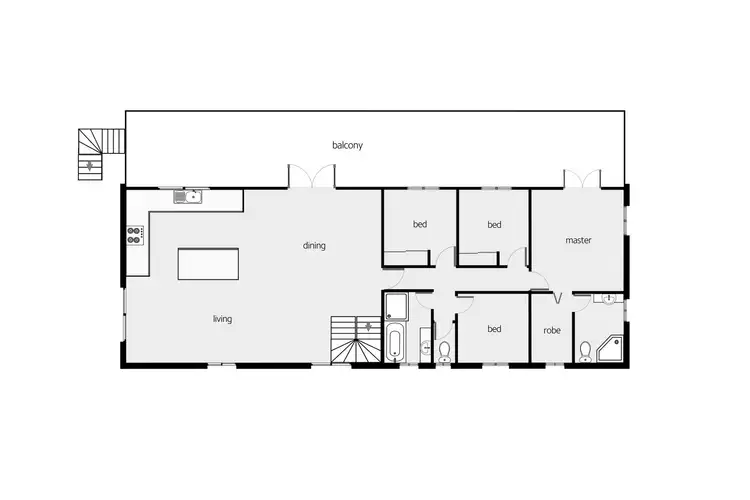 Floorplan of Homely house listing, 21 Charlekata Close, Freshwater QLD 4870