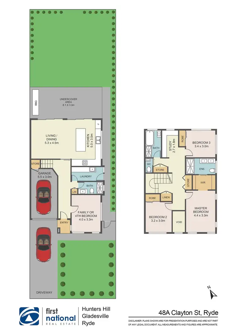 Floorplan of Homely house listing, 48A Clayton Street, Ryde NSW 2112