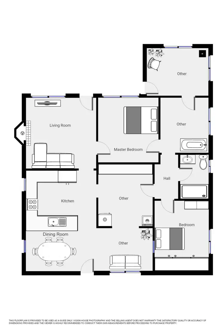 Floorplan of Homely house listing, 222 Nursery Ridge Road, Red Cliffs VIC 3496