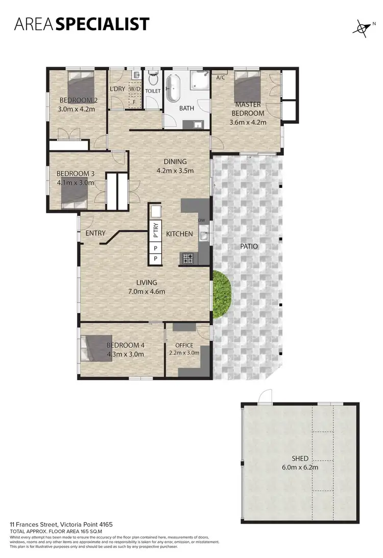 Floorplan of Homely house listing, 11 Frances Street, Victoria Point QLD 4165