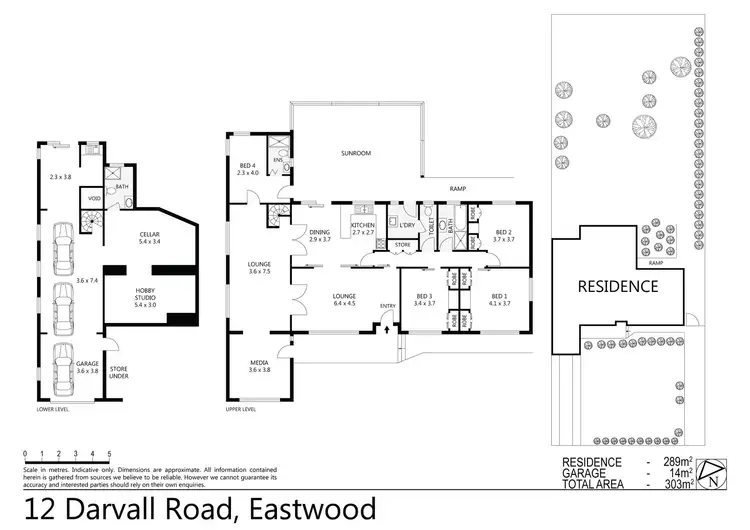 Floorplan of Homely house listing, 12 Darvall Road, Eastwood NSW 2122