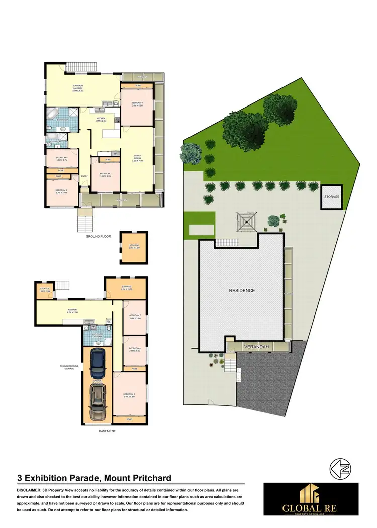 Floorplan of Homely house listing, 3 Exhibition Parade, Mount Pritchard NSW 2170