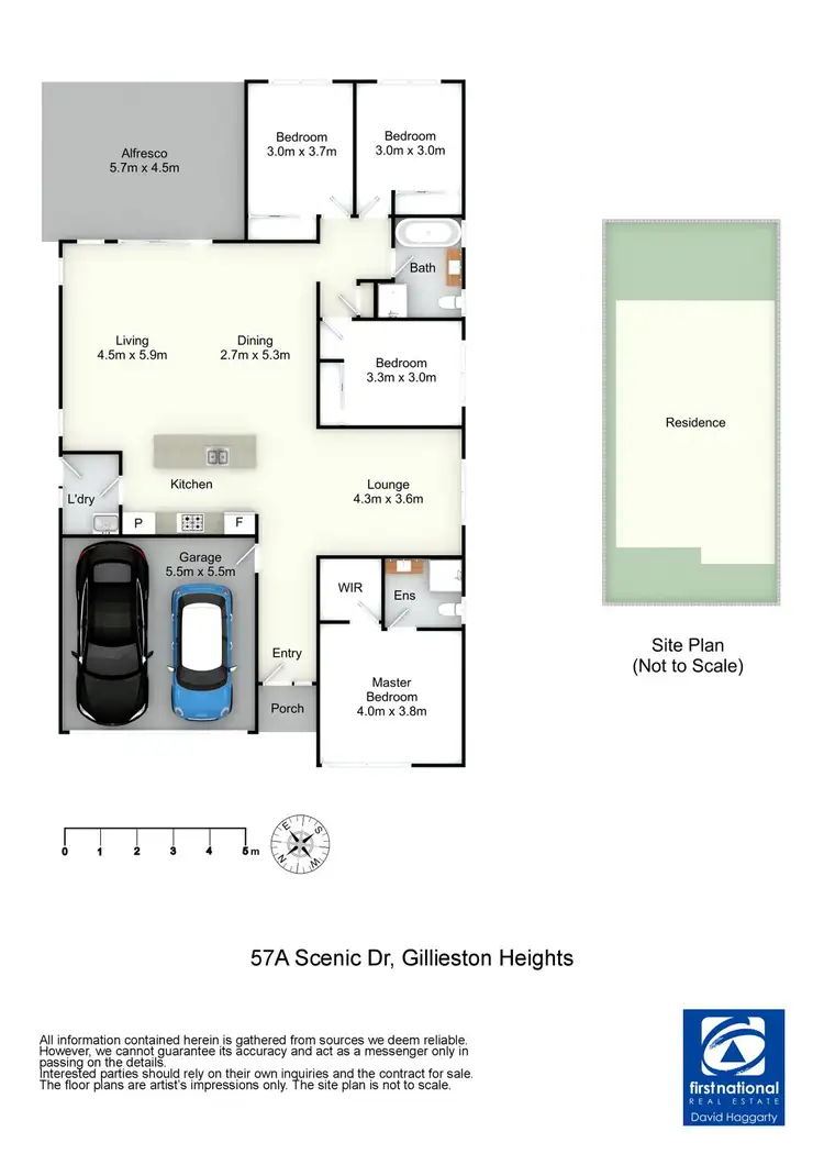 Floorplan of Homely house listing, 57A Scenic Drive, Gillieston Heights NSW 2321