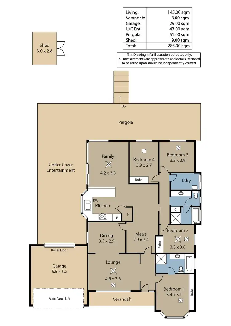 Floorplan of Homely house listing, 19 Ward Terrace, Gawler East SA 5118