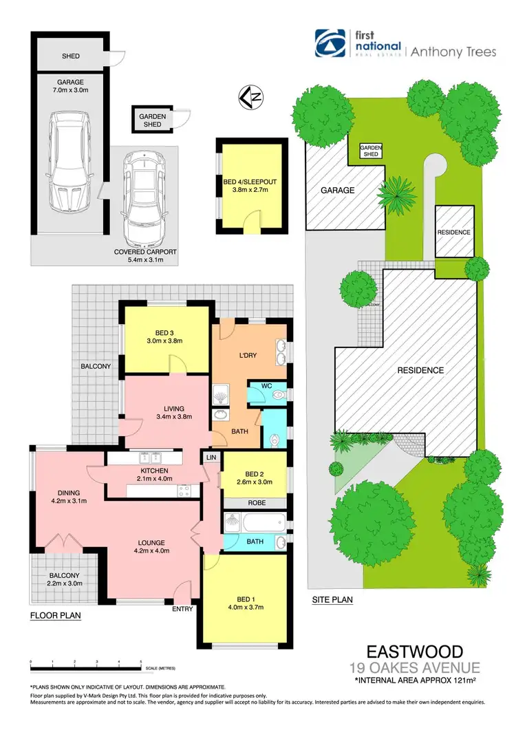 Floorplan of Homely house listing, 19 Oakes Avenue, Eastwood NSW 2122