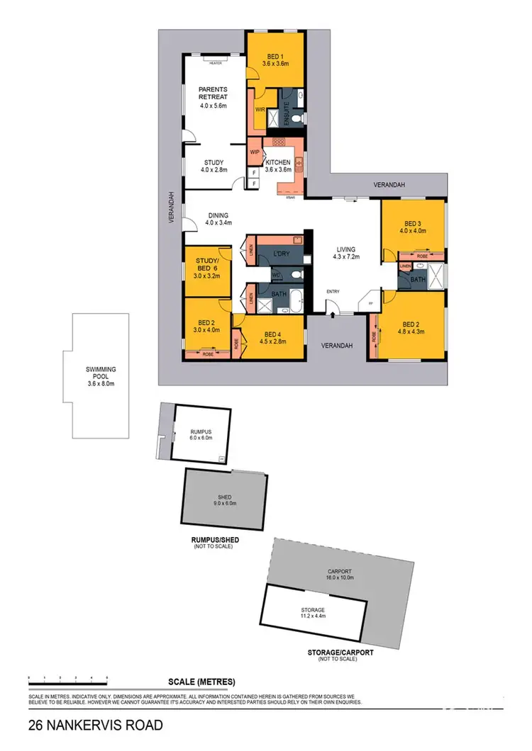 Floorplan of Homely house listing, 26 Nankervis Road, Mandurang VIC 3551