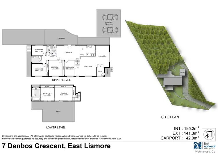 Floorplan of Homely house listing, 7 Denbos Crescent, East Lismore NSW 2480
