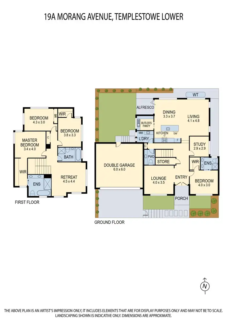Floorplan of Homely house listing, 19A Morang Avenue, Templestowe Lower VIC 3107