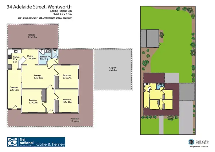 Floorplan of Homely house listing, 34 Adelaide Street, Wentworth NSW 2648
