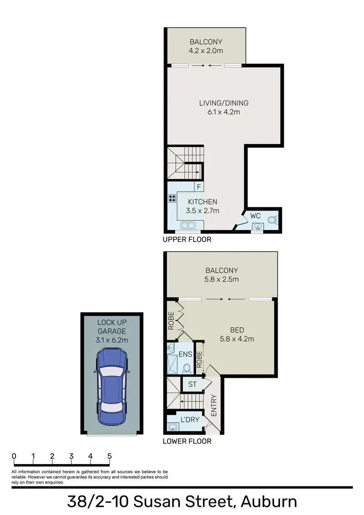 Floorplan of Homely apartment listing, 38/2-10 Susan Street, Auburn NSW 2144