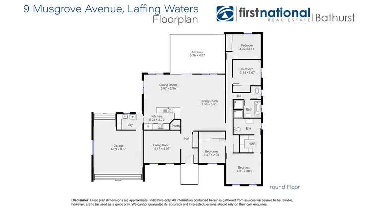 Floorplan of Homely house listing, 9 Musgrove Avenue, Kelso NSW 2795