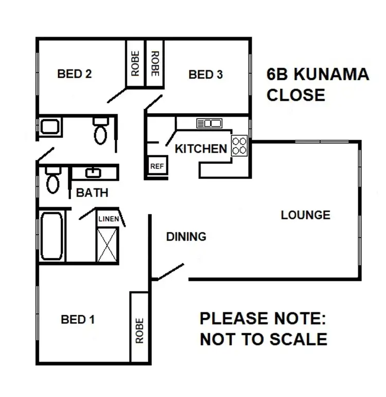 Floorplan of Homely house listing, 6b Kunama Close, Berridale NSW 2628
