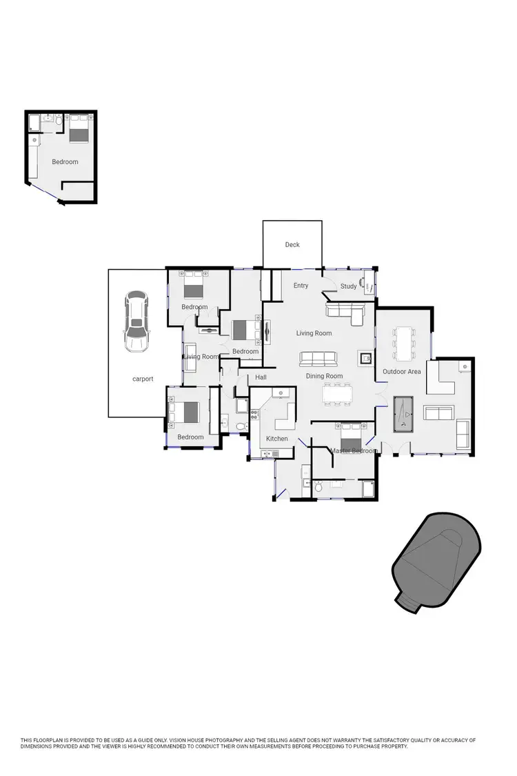 Floorplan of Homely house listing, 373 Twentieth Street, Cardross VIC 3496
