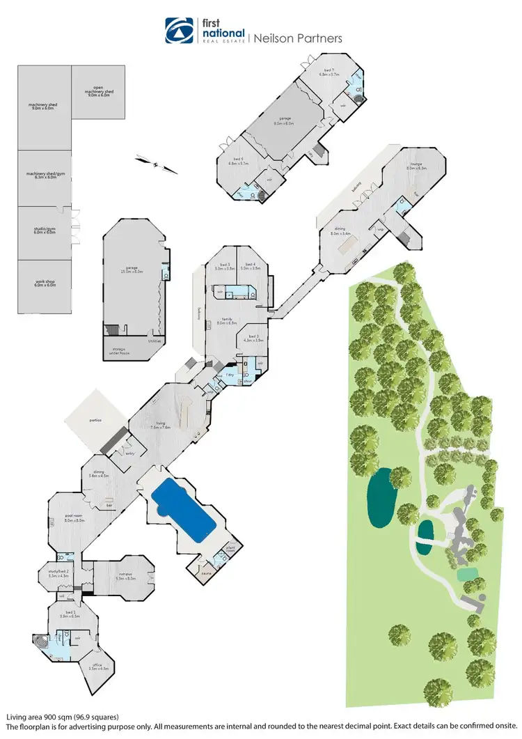 Floorplan of Homely rural property listing, 20 Bellbird Avenue, Harkaway VIC 3806