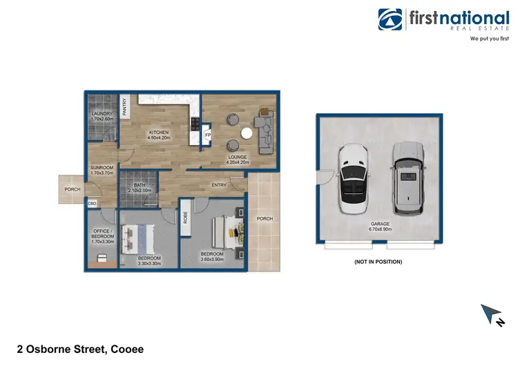 Floorplan of Homely house listing, 2 Osborne Street, Cooee TAS 7320