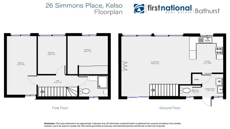 Floorplan of Homely house listing, 26 Simmons Place, Kelso NSW 2795