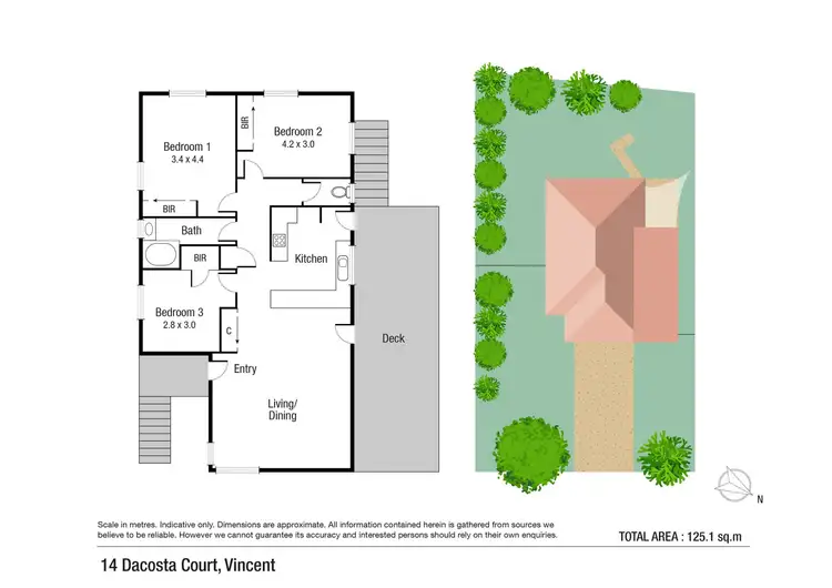 Floorplan of Homely house listing, 14 Dacosta Court, Vincent QLD 4814