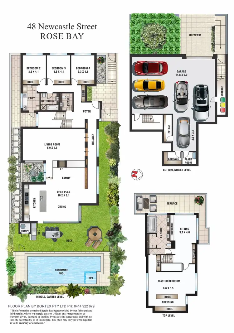 Floorplan of Homely house listing, 48 Newcastle Street, Rose Bay NSW 2029