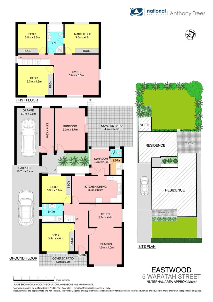 Floorplan of Homely house listing, 5 Waratah Street, Eastwood NSW 2122
