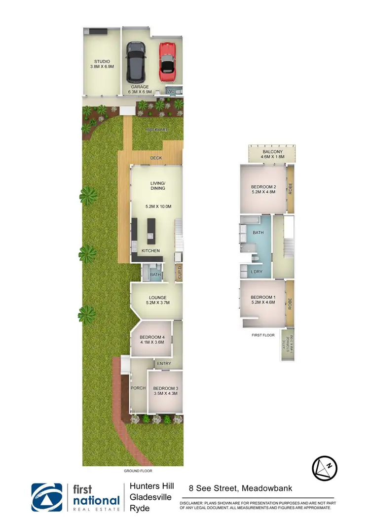 Floorplan of Homely house listing, 8 See Street, Meadowbank NSW 2114