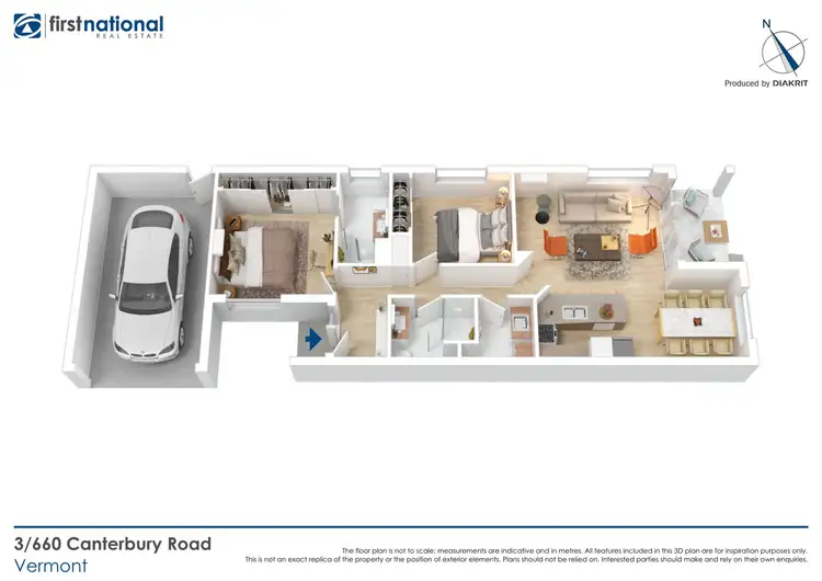 Floorplan of Homely unit listing, 3/660 Canterbury Road, Vermont VIC 3133