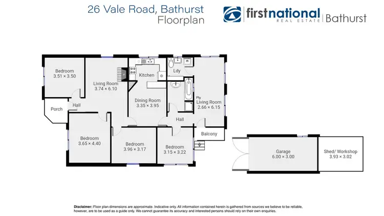 Floorplan of Homely house listing, 26 Vale Road, South Bathurst NSW 2795