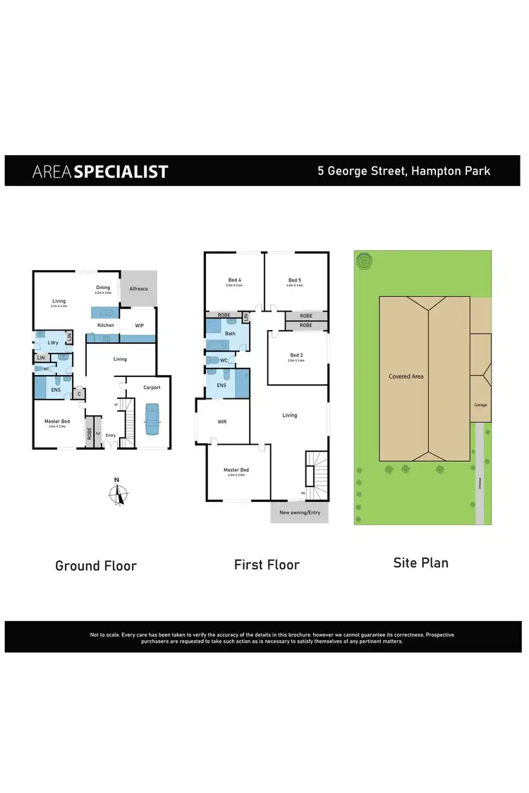 Floorplan of Homely house listing, 5 George Street, Hampton Park VIC 3976