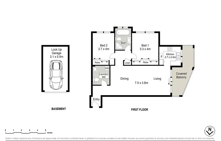 Floorplan of Homely unit listing, 34/16-24 Chapman Street, Gymea NSW 2227