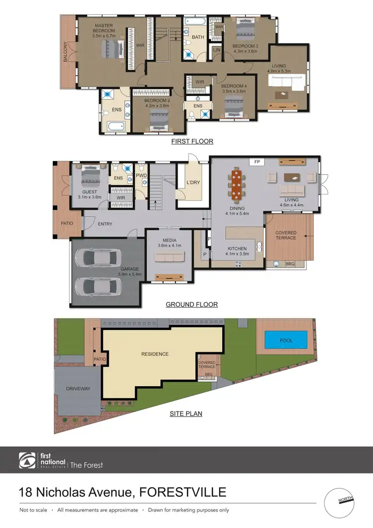 Floorplan of Homely house listing, 18 Nicholas Avenue, Forestville NSW 2087
