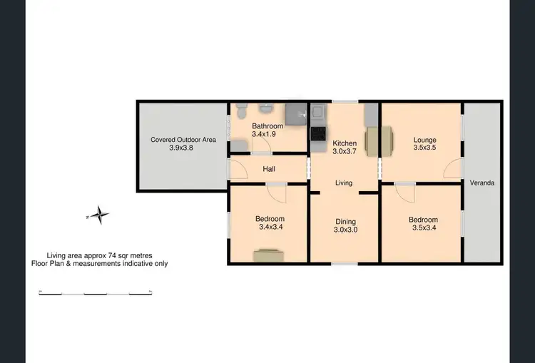 Floorplan of Homely house listing, 11 Pilcher Street, Millthorpe NSW 2798