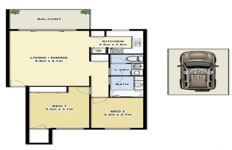 Floorplan of Homely unit listing, 17/52 Fisher Road, Thorneside QLD 4158