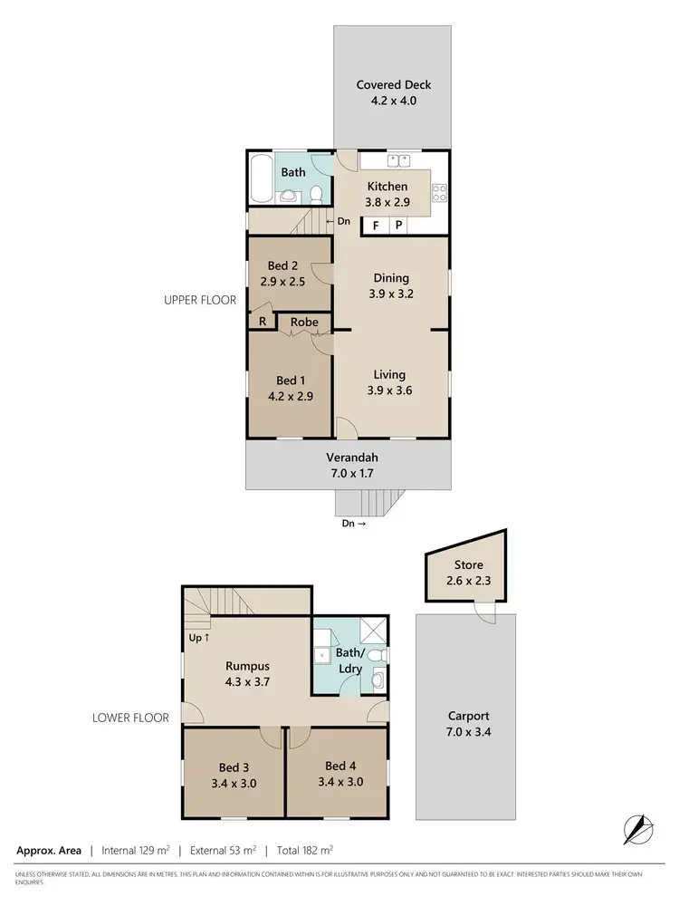 Floorplan of Homely house listing, 14 Gordon Street, Paddington QLD 4064