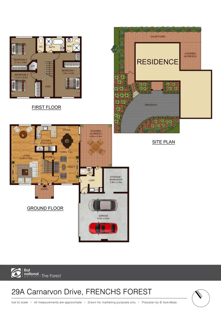 Floorplan of Homely house listing, 29A Carnarvon Drive, Frenchs Forest NSW 2086